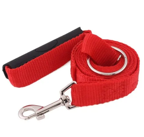 Blue Instant Trainer Dog Leash 6 ft for dogs over 30 lbs stop pulling training tool
