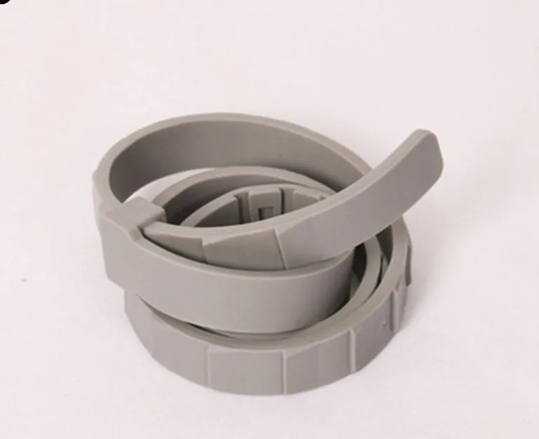 Rainbow plastic flea preventing collar for cats and dogs in 38cm and 62cm sizes