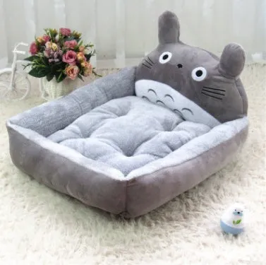 Washable Teddy cartoon dog bed mat for large dogs, available in XL size for golden retrievers, with removable cover