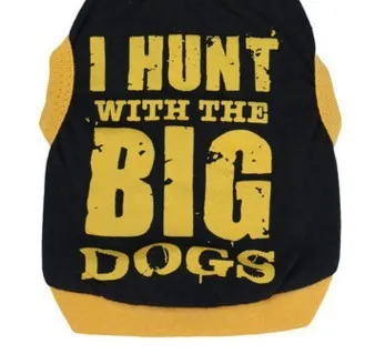 Cotton pet vest for small dogs and cats in various colours including orange, green, pink, blue