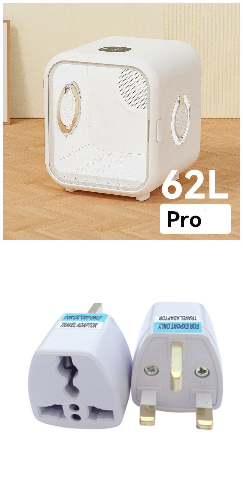 Pet intelligent drying box fully automatic non-boom style with 50L capacity and spiral heating wire for home use