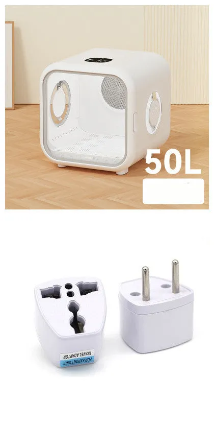 Pet intelligent drying box fully automatic non-boom style with 50L capacity and spiral heating wire for home use