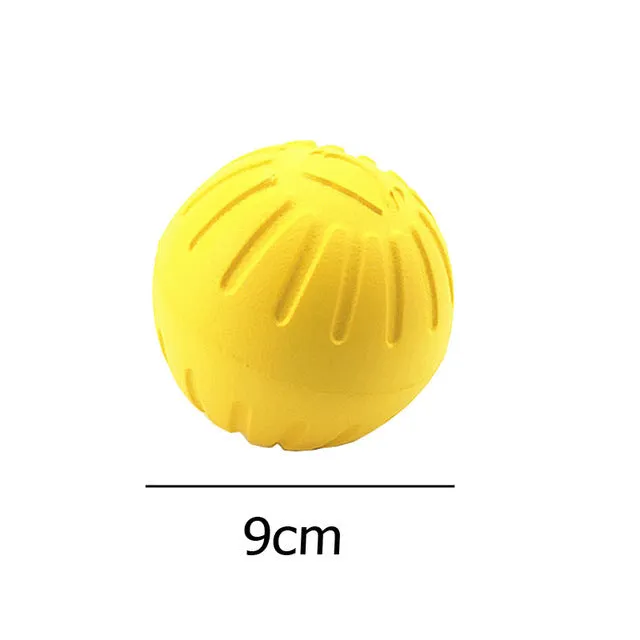 EVA interactive pet ball dog toy rubber frisbee pull ring for outdoor dog training exercise 22cm 28cm