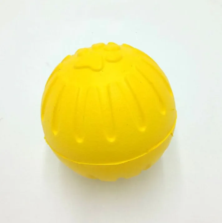 EVA interactive pet ball dog toy rubber frisbee pull ring for outdoor dog training exercise 22cm 28cm