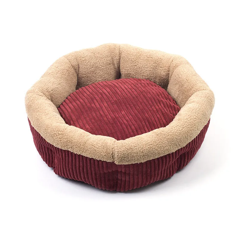 Velvet octagonal pet nest in Octagonal Nest colour, soft cotton velvet, for small pets