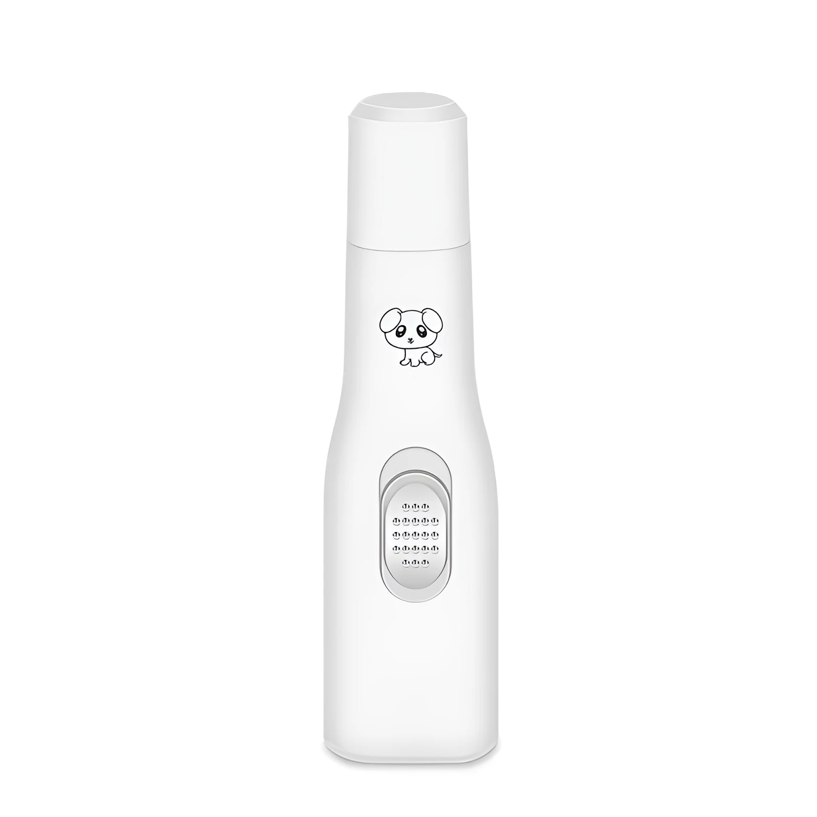 Electric pet nail polisher 13.5cm by 3.5cm battery-powered pink white