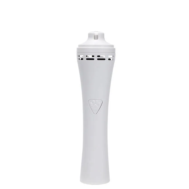 Electric pet nail polisher 13.5cm by 3.5cm battery-powered pink white
