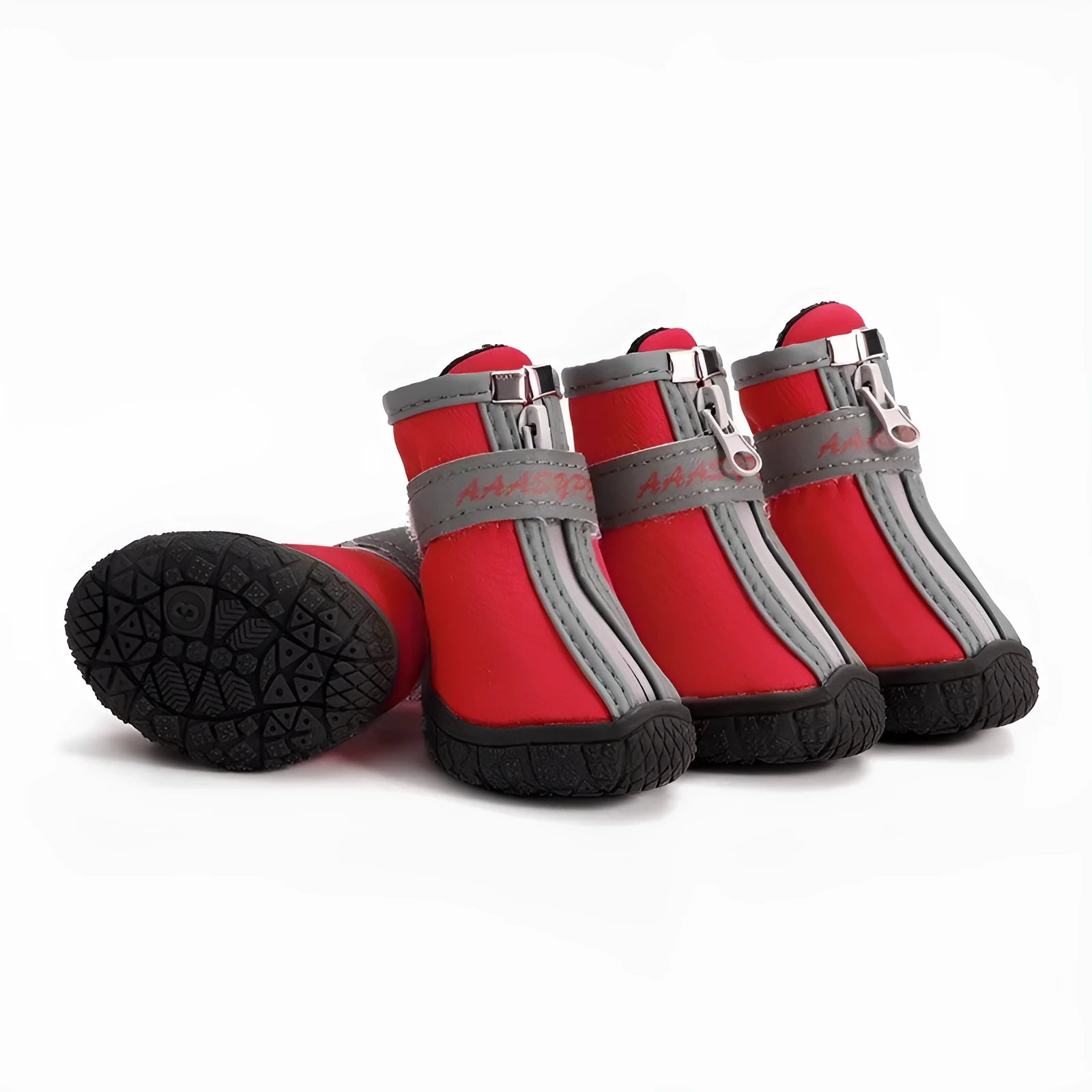 Pet dog shoes waterproof rain boots rubber non-slip breathable mesh and cloth options for small medium dogs