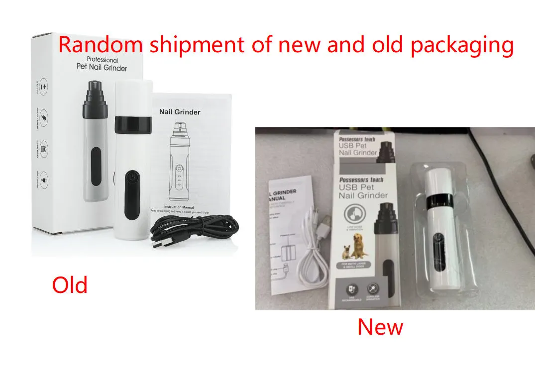 Second Gear Pet Nail Sharpener in white colour with ergonomic design and adjustable speed settings