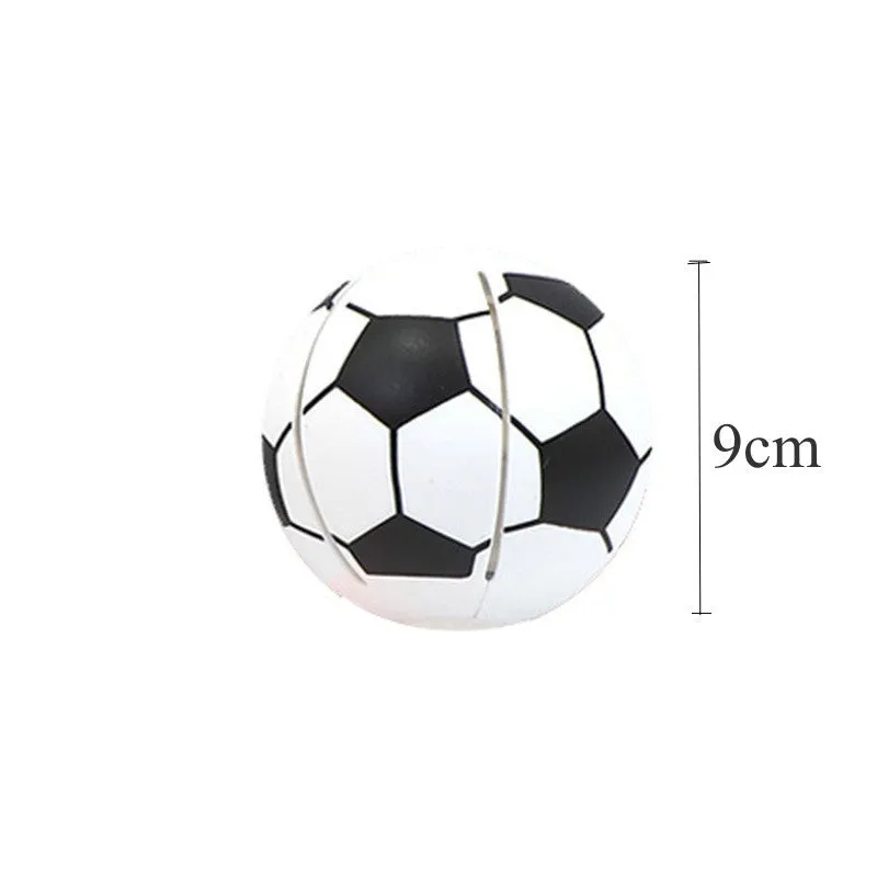 Interactive glowing bouncy ball flying disc dog toy in plastic construction