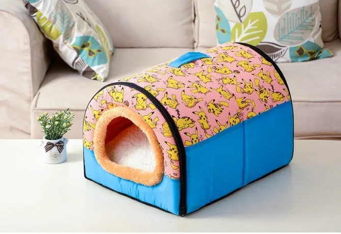 Kennelpet breathable fabric pet nest house for cats and small dogs, multiple sizes and styles, indoor use