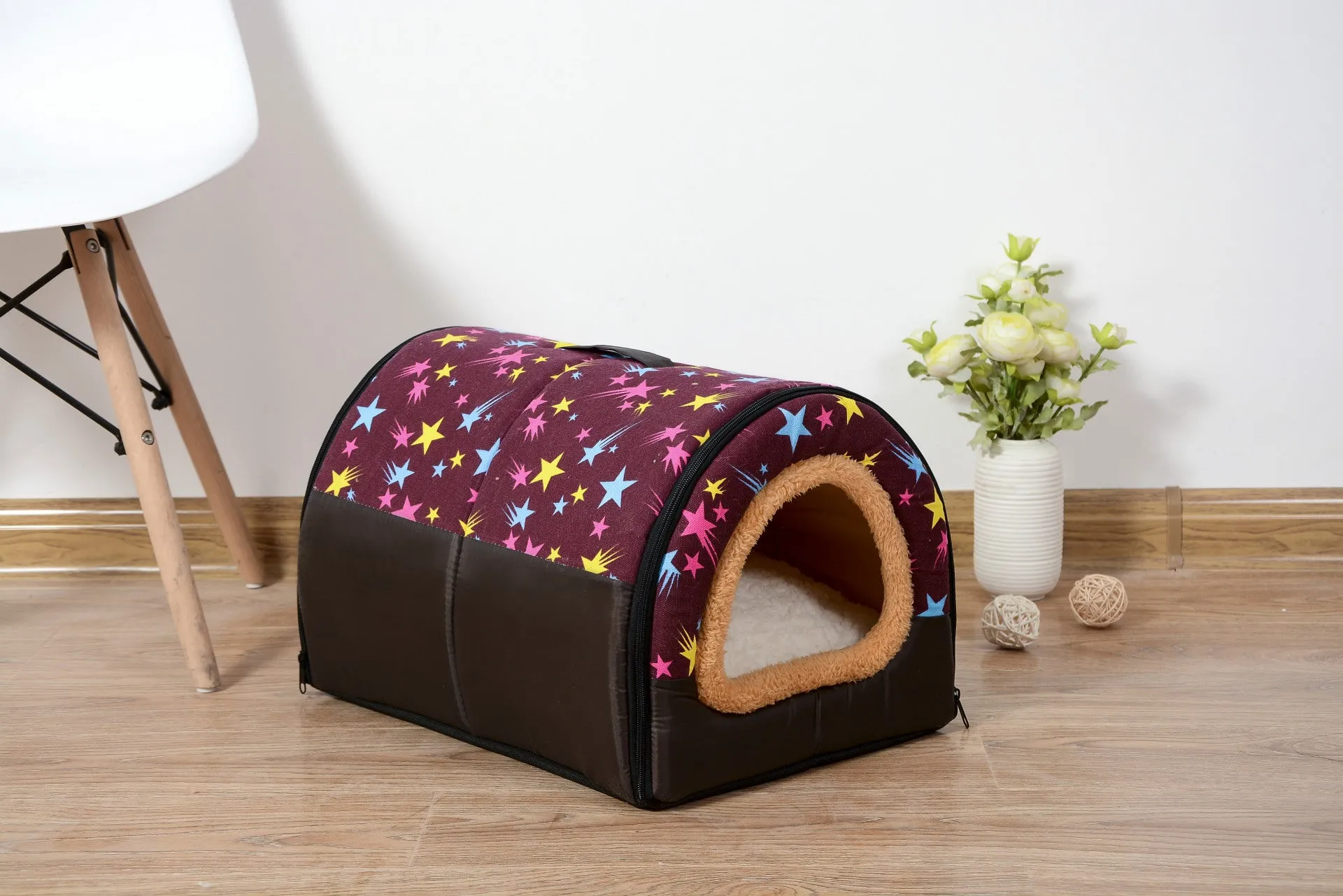 Kennelpet breathable fabric pet nest house for cats and small dogs, multiple sizes and styles, indoor use