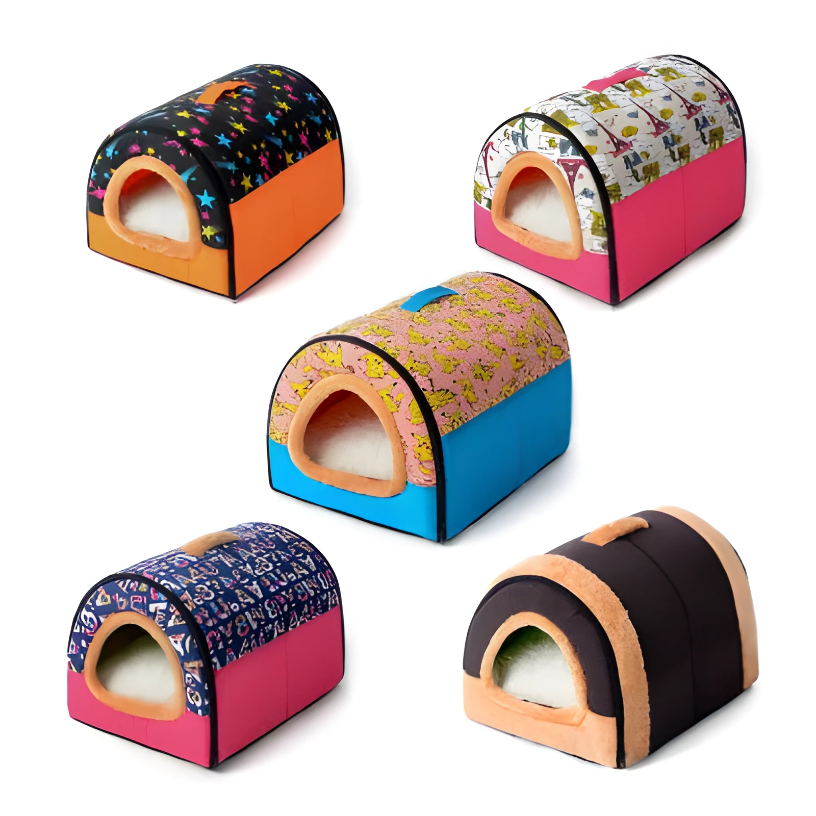 Kennelpet breathable fabric pet nest house for cats and small dogs, multiple sizes and styles, indoor use