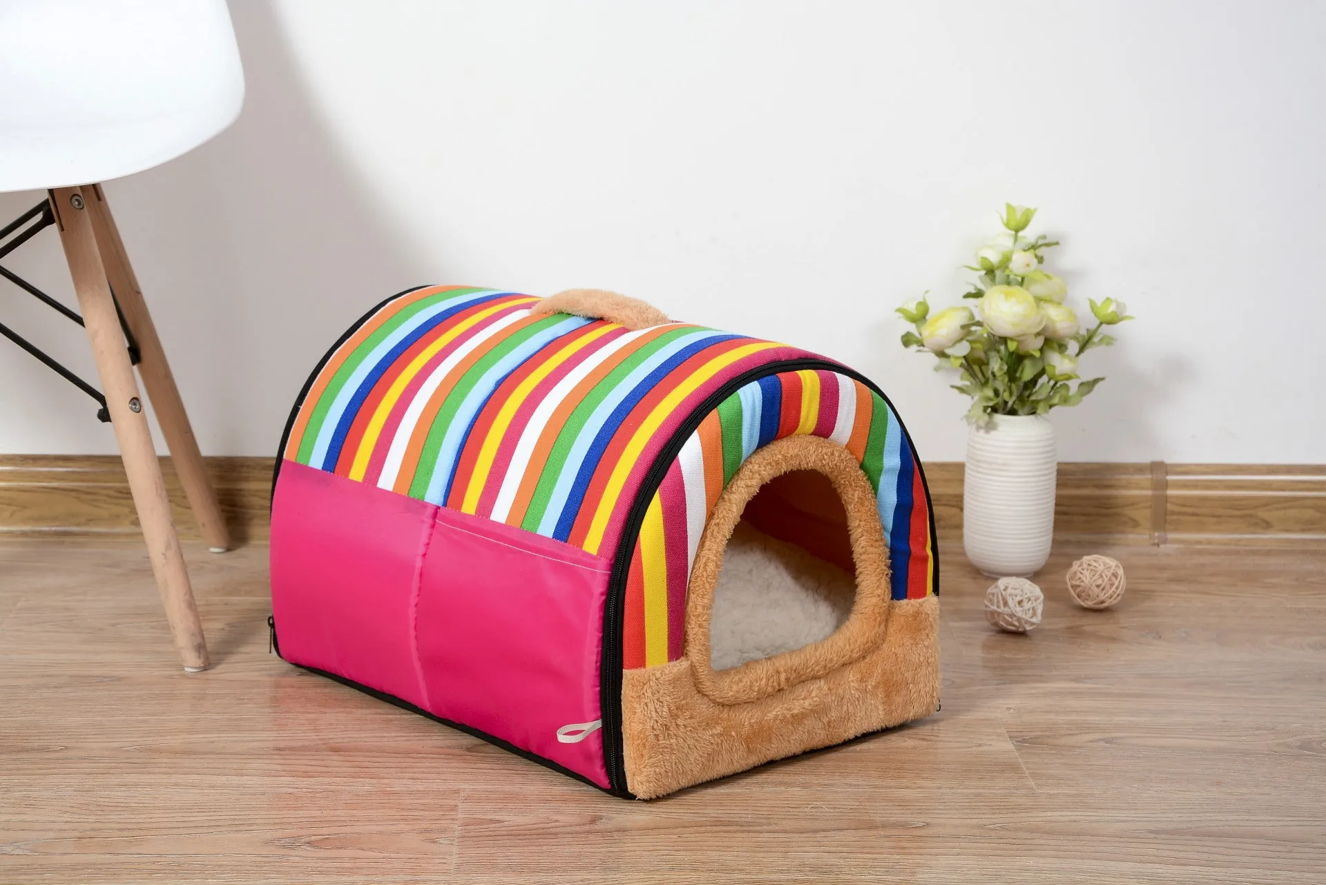 Kennelpet breathable fabric pet nest house for cats and small dogs, multiple sizes and styles, indoor use