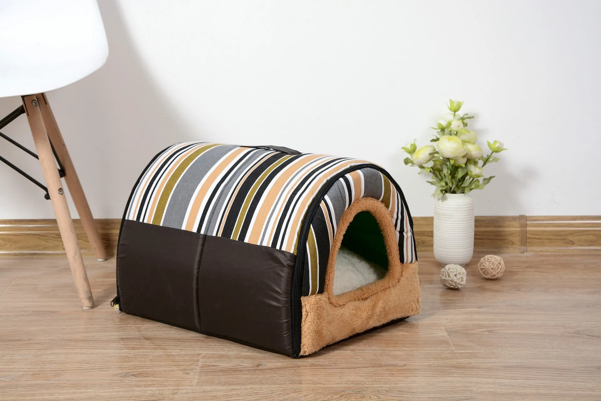 Kennelpet breathable fabric pet nest house for cats and small dogs, multiple sizes and styles, indoor use