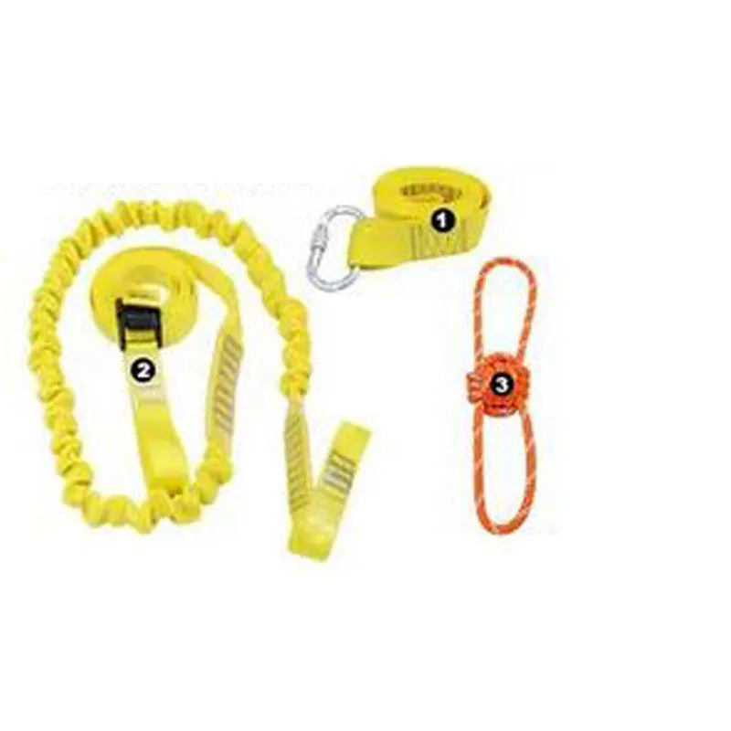 Black and yellow polyester dog training belt set for obedience sessions