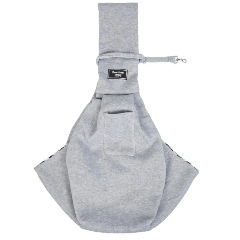Folding cat carrier backpack shown in a colour option, with mesh windows and backpack straps visible.