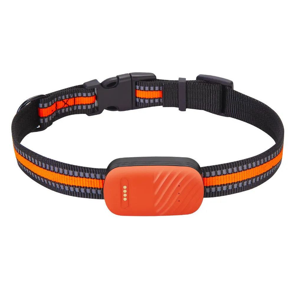 Blue pet GPS tracker with 4G anti-lost and SOS call feature for dogs and cats