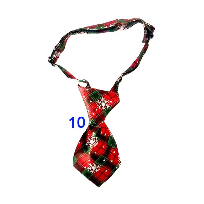 Polyester pet tie with 18 style options for cats and dogs for Christmas and Halloween festivals
