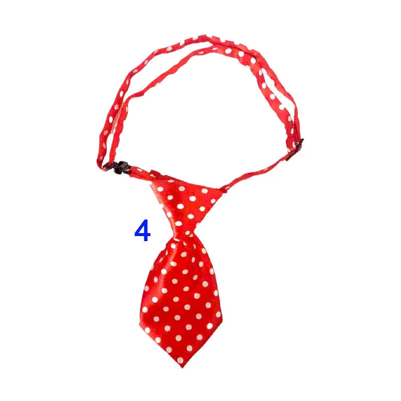 Polyester pet tie with 18 style options for cats and dogs for Christmas and Halloween festivals