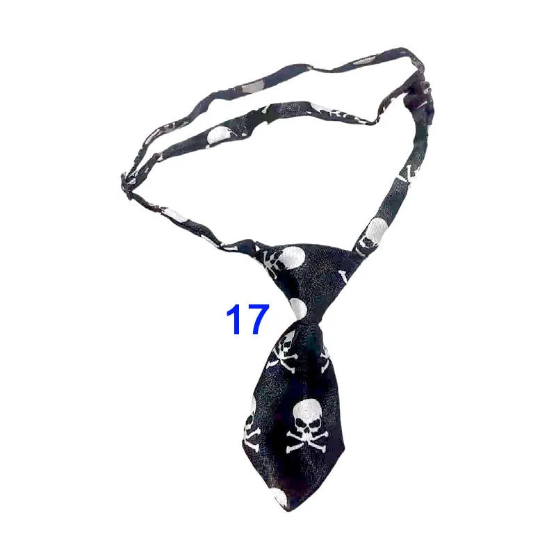 Polyester pet tie with 18 style options for cats and dogs for Christmas and Halloween festivals