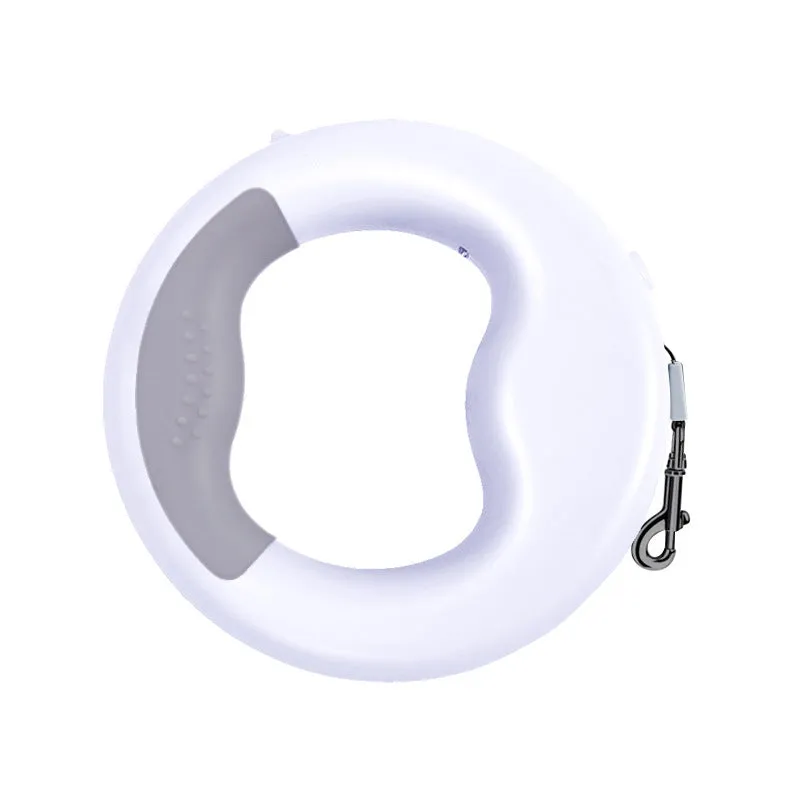 Pet automatic retractable tractor leash in plastic and nylon for small and medium dogs under 20kg