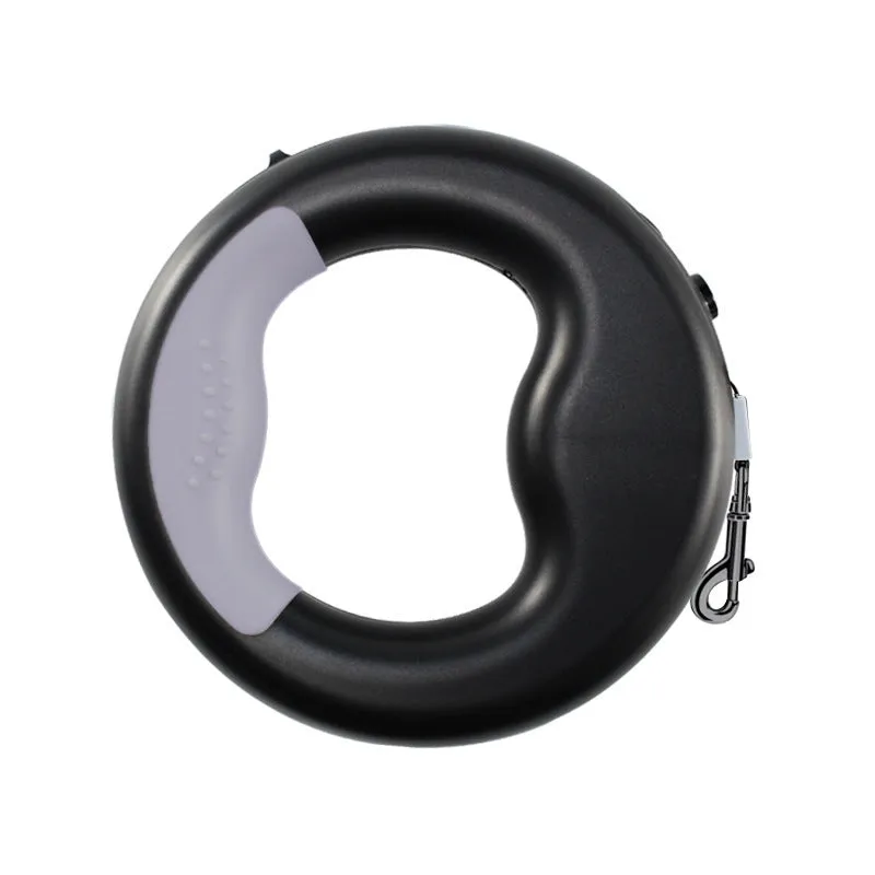 Pet automatic retractable tractor leash in plastic and nylon for small and medium dogs under 20kg