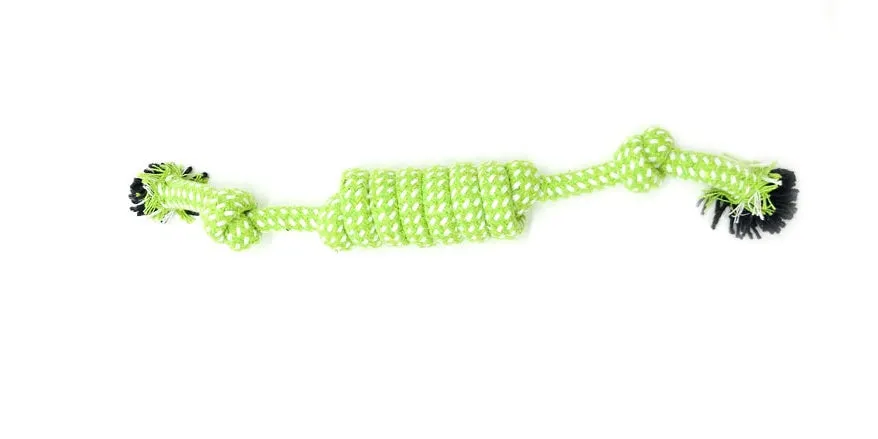 12-piece cotton rope pet toy set in assorted colours for bite-resistant interactive dog play