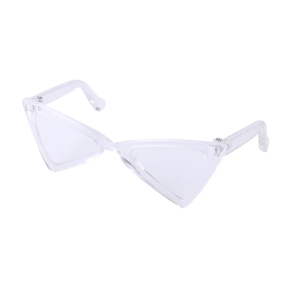 Funny plastic glasses for dogs and cats in nine colours with leisure-style plastic frames