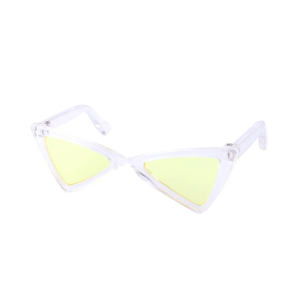 Funny plastic glasses for dogs and cats in nine colours with leisure-style plastic frames