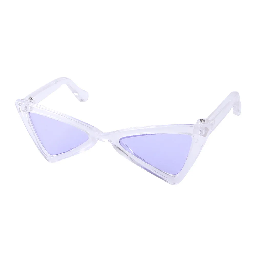 Funny plastic glasses for dogs and cats in nine colours with leisure-style plastic frames