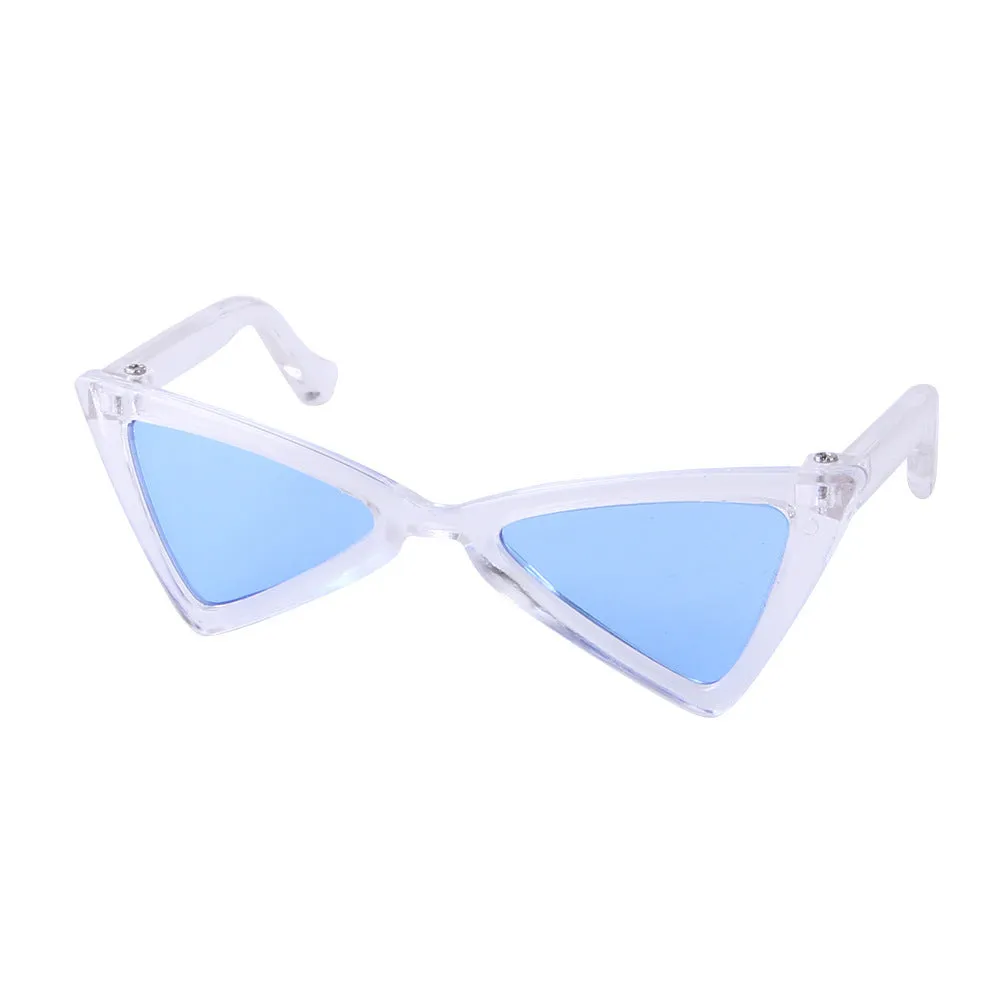Funny plastic glasses for dogs and cats in nine colours with leisure-style plastic frames