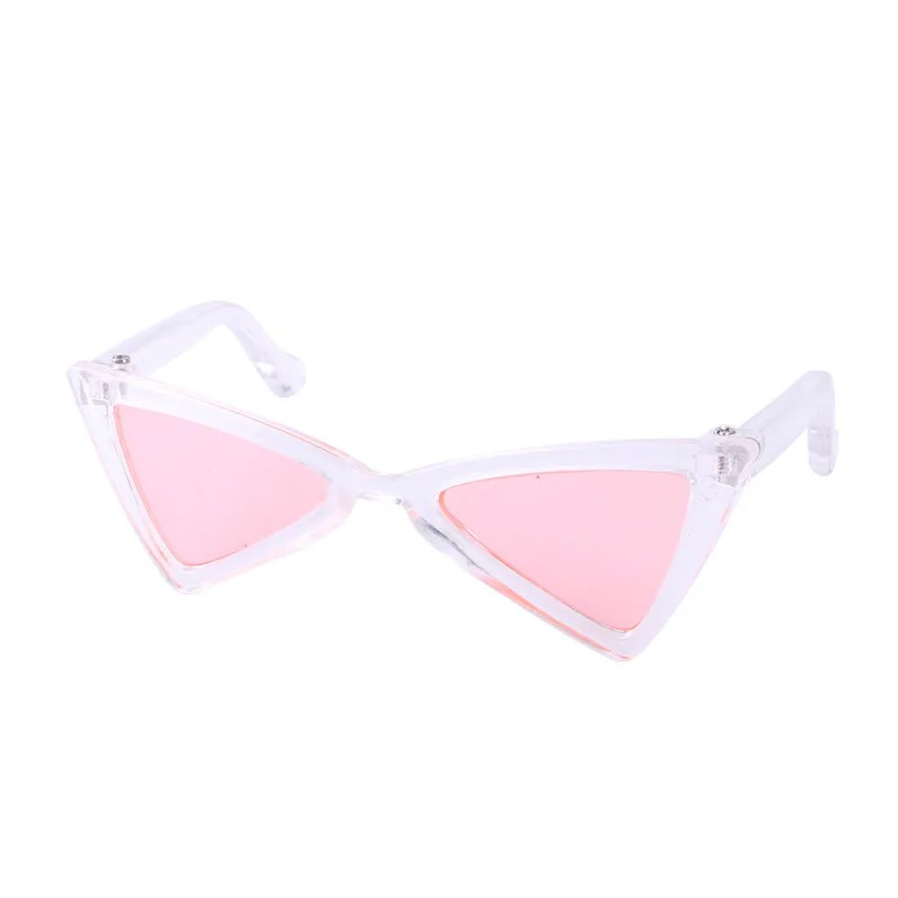 Funny plastic glasses for dogs and cats in nine colours with leisure-style plastic frames