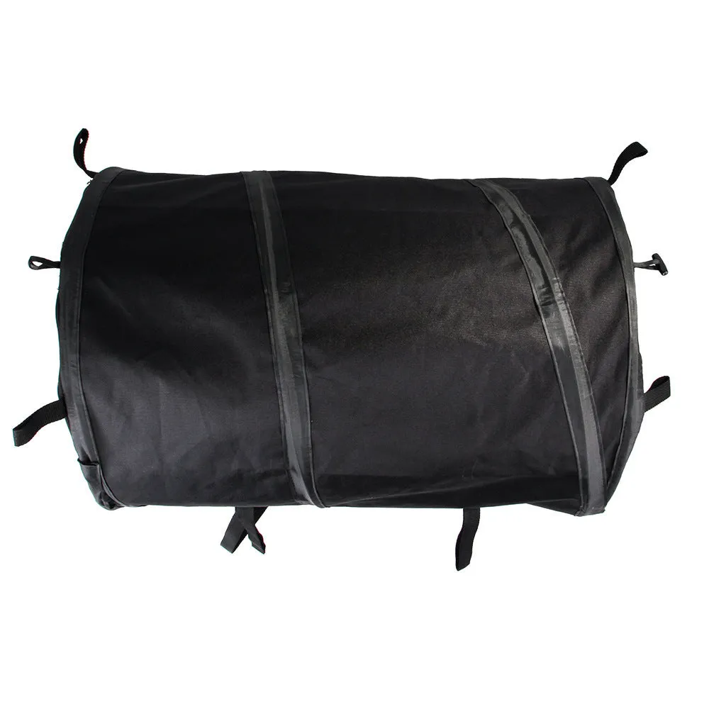 Foldable black Oxford cloth automotive pet pad backseat tent for dogs and cats, large size