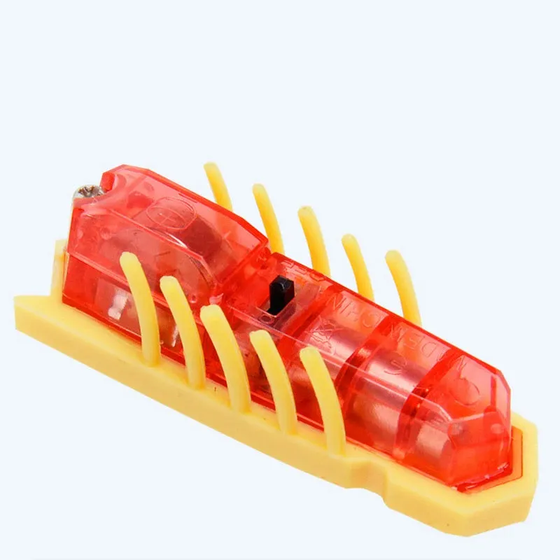 Mini electric bug pet toy showing ladybird beetle design with angular crawling legs