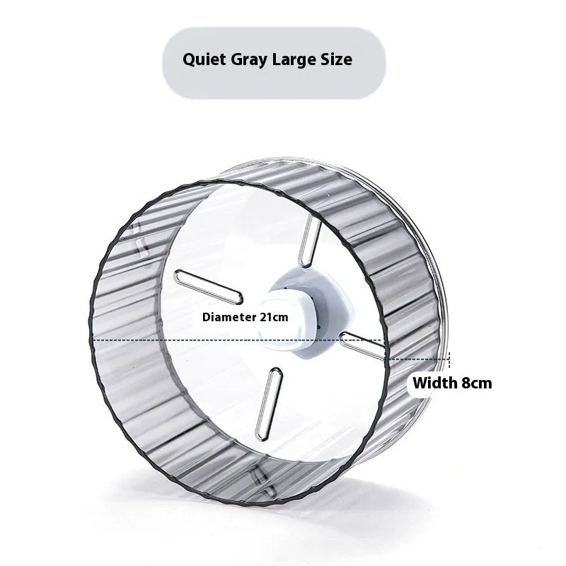 A plastic running wheel toy for parrots and birds, shown in multiple colour options.