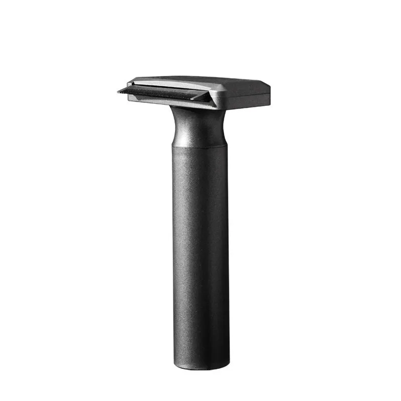 Massage knot washable pet grooming gift box with comb and brush in matte black and noble purple