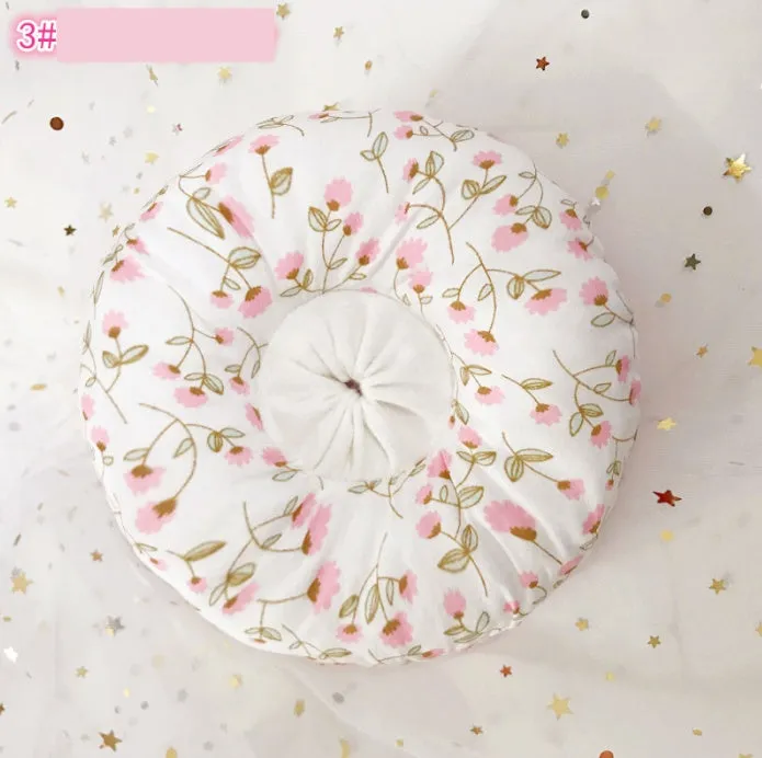 Soft cotton cat collar with cartoon print, adjustable XXS to L, on a white background