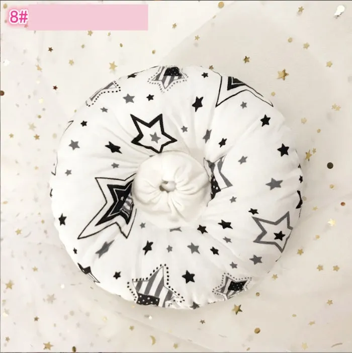 Soft cotton cat collar with cartoon print, adjustable XXS to L, on a white background