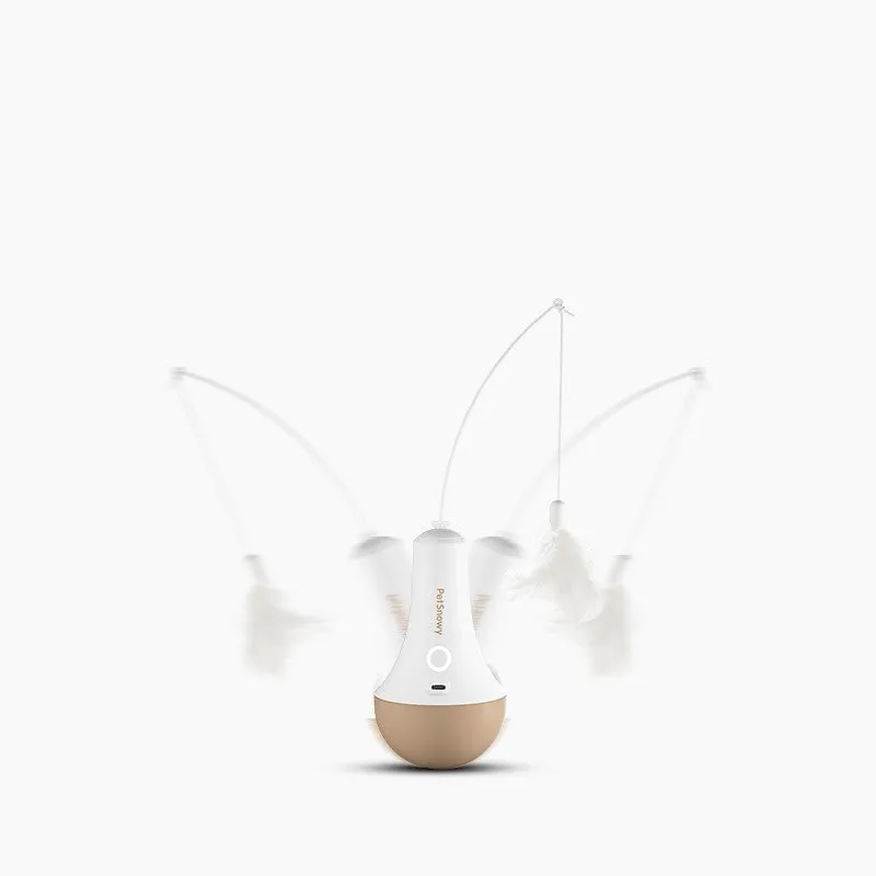 Intelligent Tumbler Electric Cat Toy with Type-C charging and ABS body