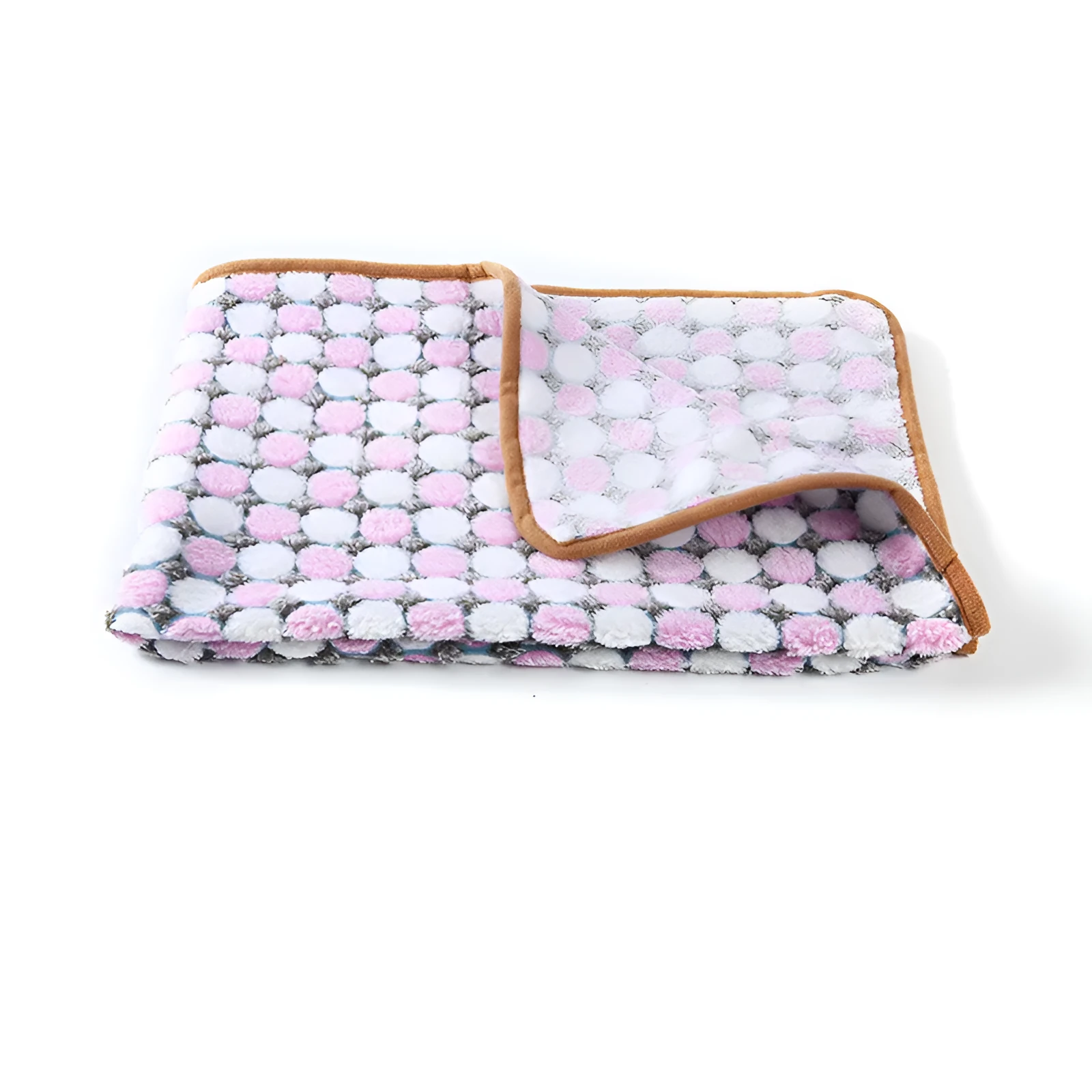 Cloth Dog Kennel Mats Pet Supplies Blankets in Multiple Sizes and Colours for Dog Crates and Pet Beds in Brown Coffee Grey Khaki Navy Blue Pink S M L XL