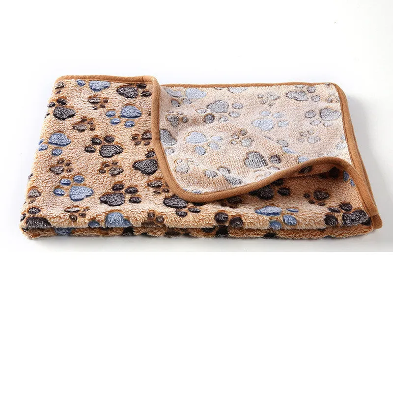 Cloth Dog Kennel Mats Pet Supplies Blankets in Multiple Sizes and Colours for Dog Crates and Pet Beds in Brown Coffee Grey Khaki Navy Blue Pink S M L XL