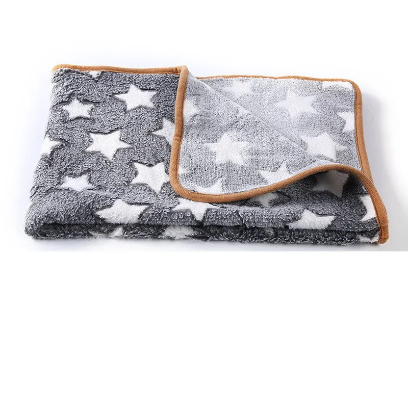 Cloth Dog Kennel Mats Pet Supplies Blankets in Multiple Sizes and Colours for Dog Crates and Pet Beds in Brown Coffee Grey Khaki Navy Blue Pink S M L XL