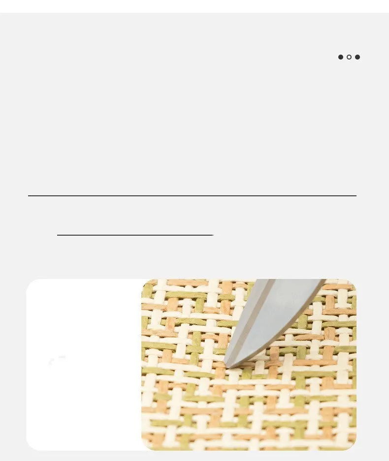 Woven pet cooling mat in beige, suitable for cats and dogs, size options from XS to XL