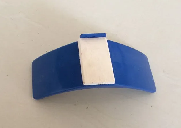 Blue plastic and solid wood dove perch measuring 20cm length, from eon Supplies 10 pack
