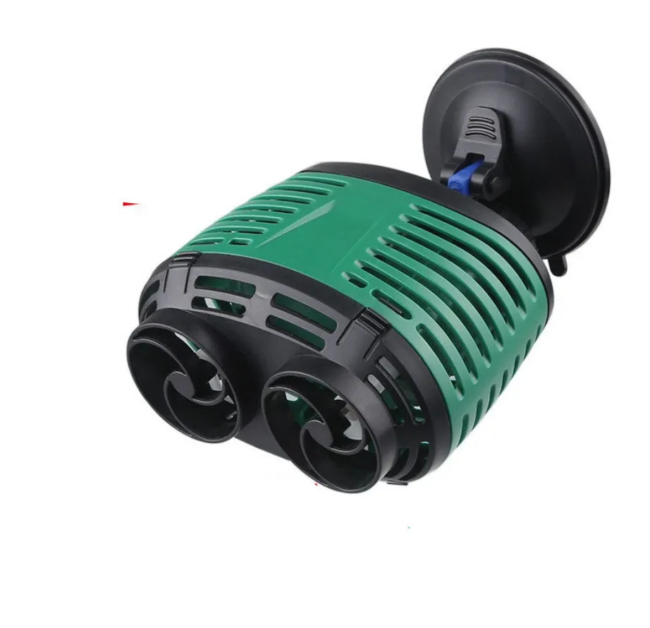 Silent fish tank wave making pump with suction cup and 2.4m power cord, model LVP-200A