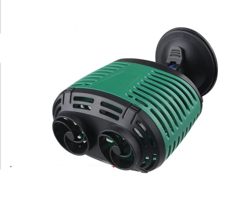 Silent fish tank wave making pump with suction cup and 2.4m power cord, model LVP-200A