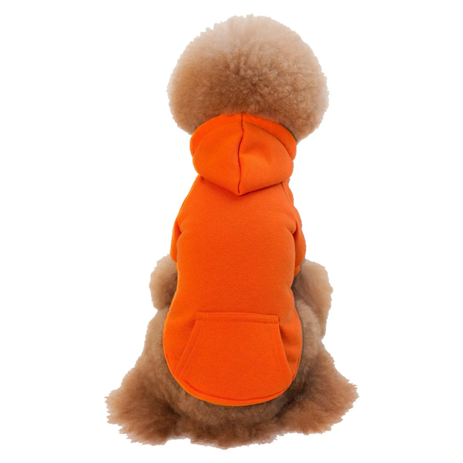 Fleece dog coat for small and medium sized dogs in blue, available in multiple sizes and colours