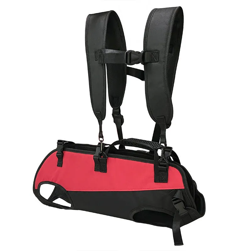 Soft Oxford cloth pet backpack stretcher with 50L capacity in multiple colour options
