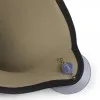 Cyan EVA window cat hammock with suction cup attached to glass
